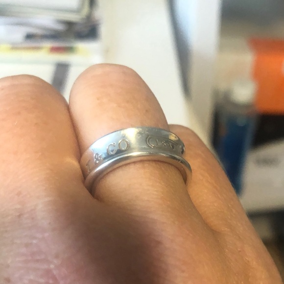 Tiffany & Co 1837 Sterling Silver Ring - Picture 7 of 12